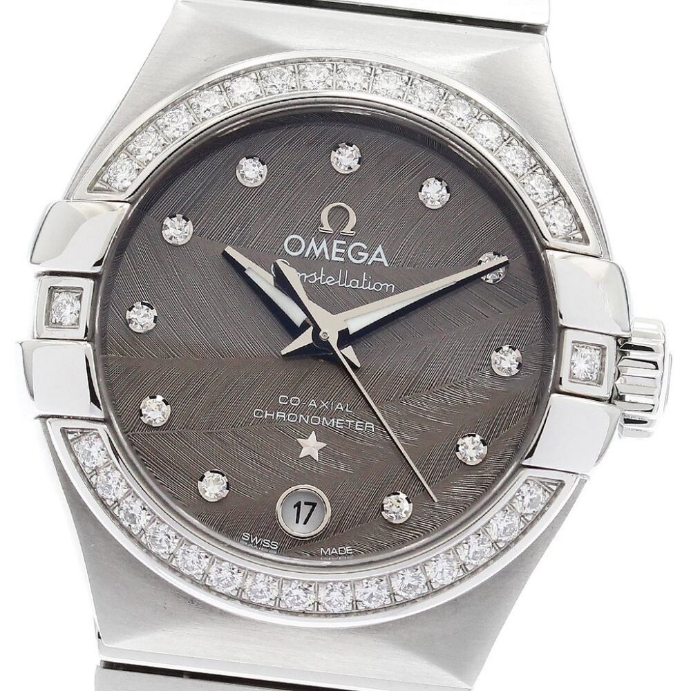OMEGA Constellation 123.15.27.20.56.001 gray Dial Automatic Ladies Watch_901391